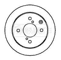 BORG & BECK Piduriketas BBD4202